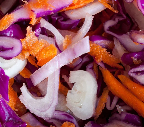 stock image Macro image of cole slaw