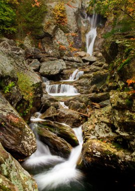 Bash Bish falls in Berkshires clipart