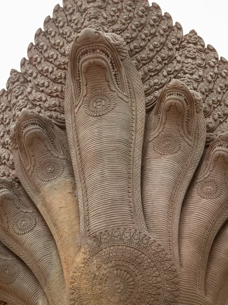 Carving on wall of Angkor Wat Cambodia — Stock Photo, Image