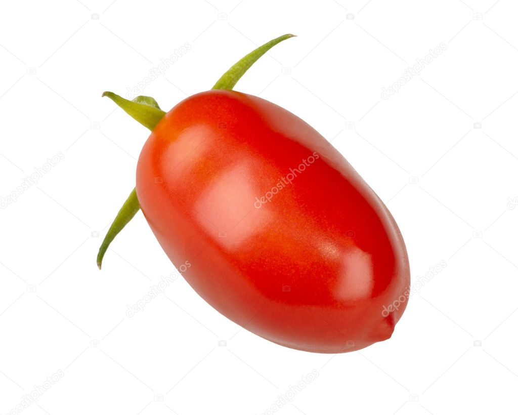 Fresh tomato isolated on a white background