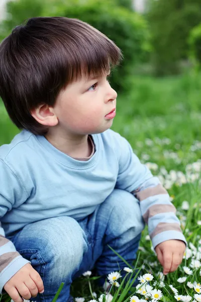 stock image Happy little boy