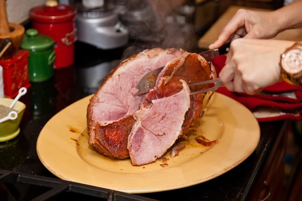 Roasted ham — Stock Photo, Image