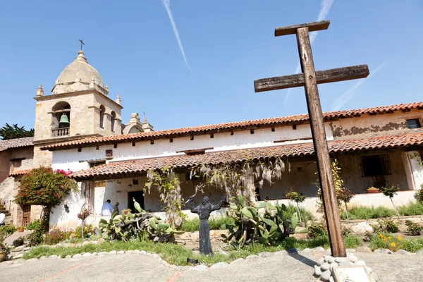 Mission San Carlos Borroméo del río Carmelo — Stockfoto