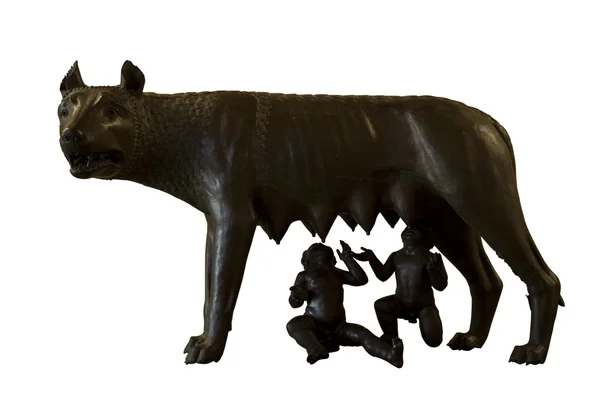 stock image Romulus and remus rome symbol