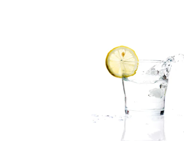 Glas limonade — Stockfoto