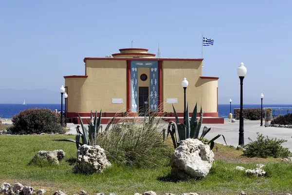 Acuario-museo y unidad de investigación, Rodas, Rhodos — Foto de Stock