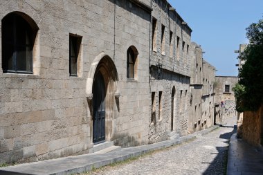 Şövalyeler road, rhodes, Yunanistan