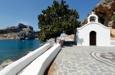 St paul's kilise, lindos, Rodos