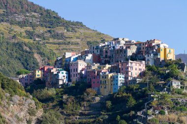 Corniglia Köyü, cinque terre, İtalya