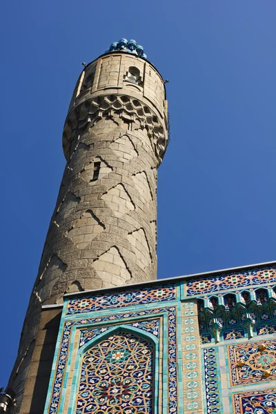 Minaret of The Saint Petersburg Mosque — Stock Photo, Image