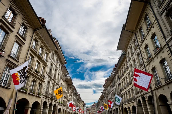 Bandiere a Berna — Foto Stock