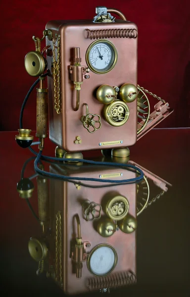 Copper Phone. — Stock Photo, Image