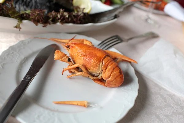 Boiled crawfish — Stock Photo, Image