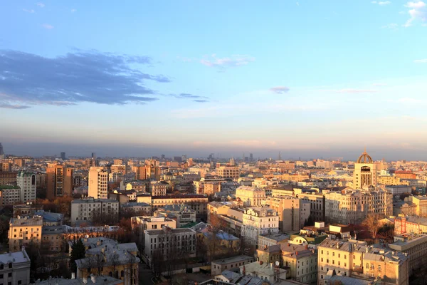 在莫斯科的日落 — 图库照片