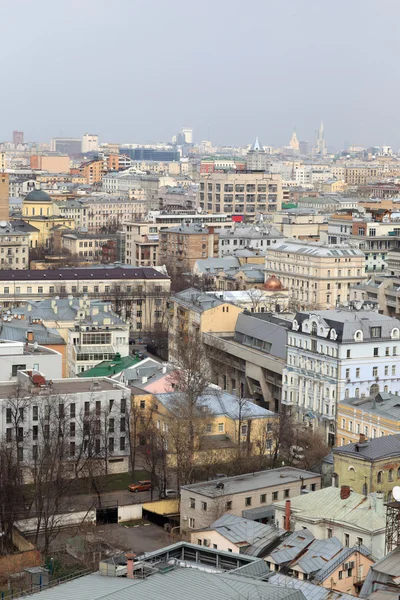 Aerial view of Moscow — Stock Photo, Image