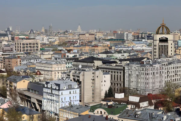 Moskau von oben — Stockfoto