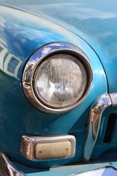 Parte do carro azul — Fotografia de Stock