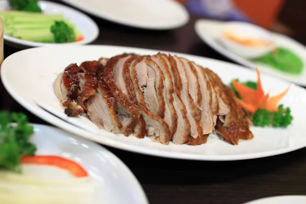 stock image Slices of Peking Duck