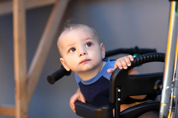 stock image Looking child