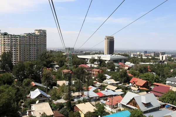 Cableway in Almaty — Stock Photo, Image