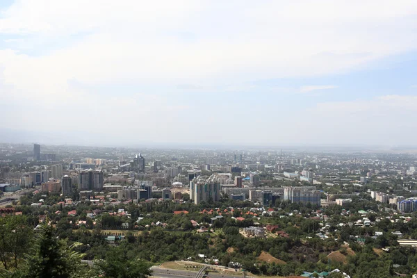 Skyline af Almaty - Stock-foto