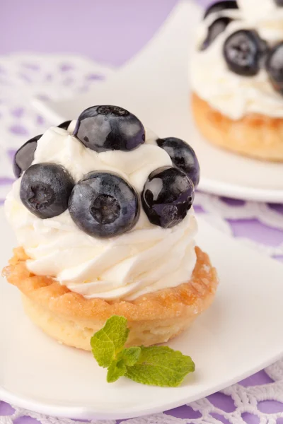 stock image Fresh fruit tart