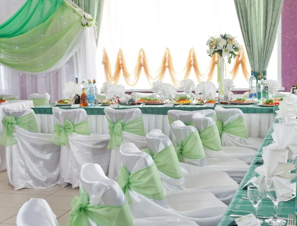 Wedding table setting — Stock Photo, Image