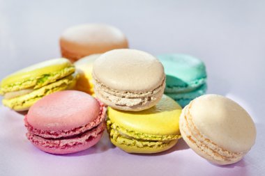 renkli macaroons