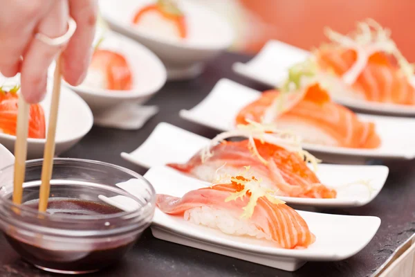 Stock image Sushi on the table