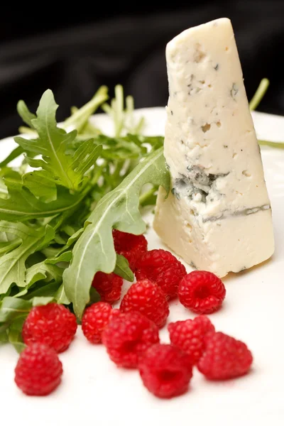 Sýr a Malina — Stock fotografie
