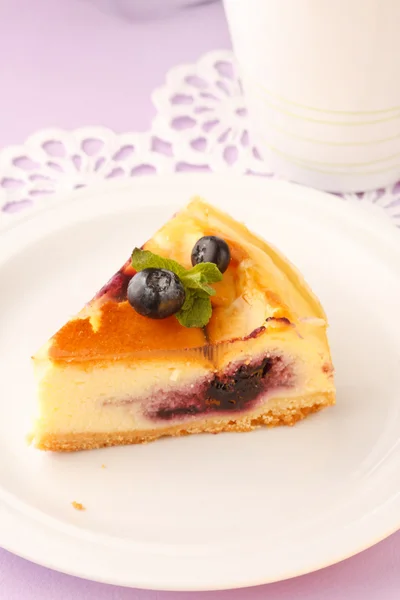 Gustosa cheesecake — Foto Stock