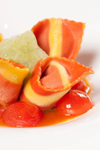 Italian ham with vegetables — Stock Photo, Image
