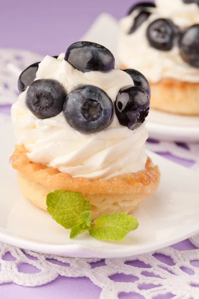 Fresh fruit tart — Stock Photo, Image