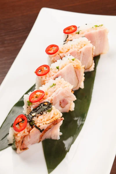 Twórczy sushi — Zdjęcie stockowe
