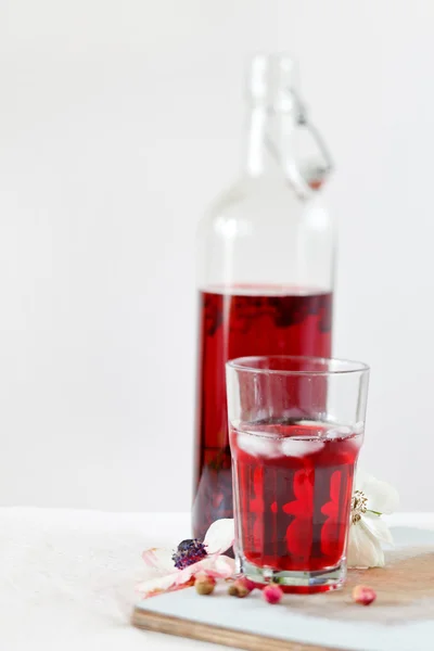 Herbata hibiskus lato — Zdjęcie stockowe