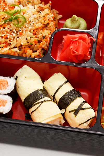 盒饭日本食品 — 图库照片