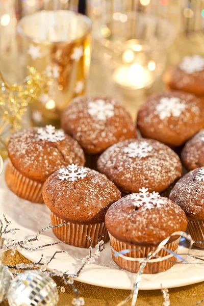 Muffins de Navidad —  Fotos de Stock