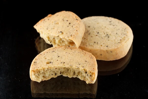 Smakelijke cookie met lavendel — Stockfoto
