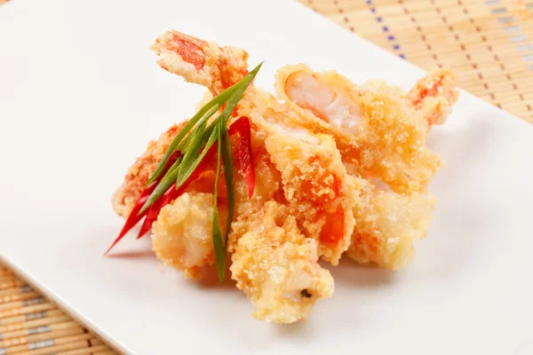 stock image Salmon in tempura