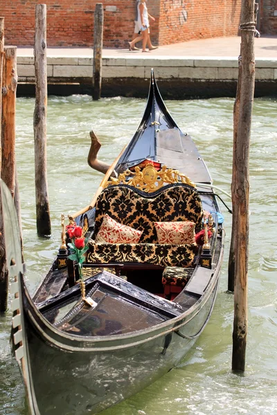 Venedik gandola — Stok fotoğraf