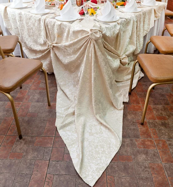 stock image Wedding table setting