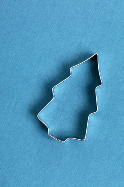 Christmas cookie cutters — Stock Photo, Image