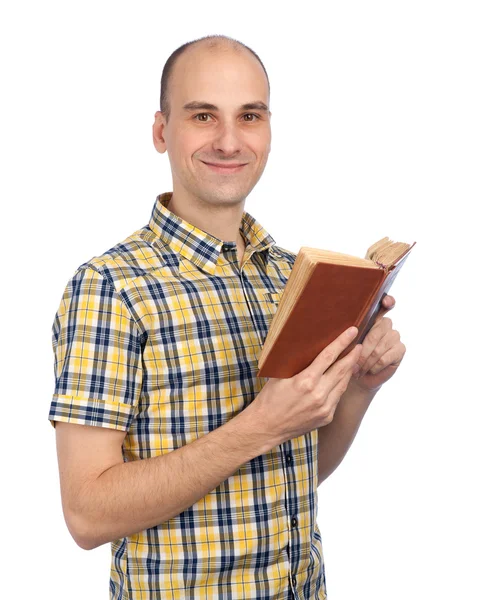 本を読んでる男 — ストック写真