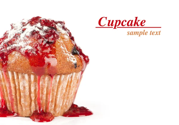 Cupcake close-up — Stockfoto