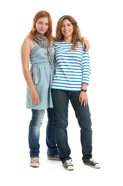 Two girl friends — Stock Photo, Image