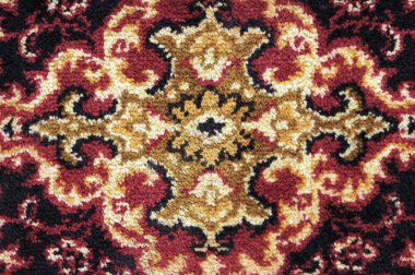 ayrıntı renkli Farsça kilim