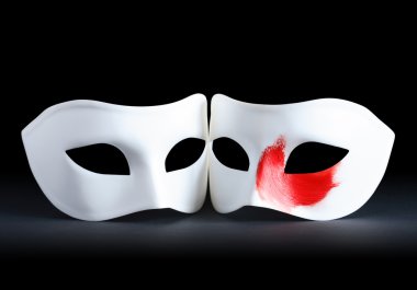 Two Masks clipart