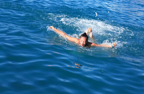 バタフライ水泳 — ストック写真
