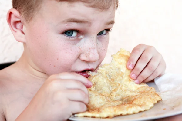 stock image Eating Boy