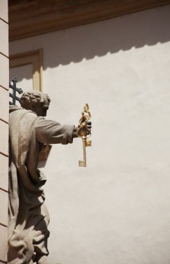 Saint Peter Holding Key clipart